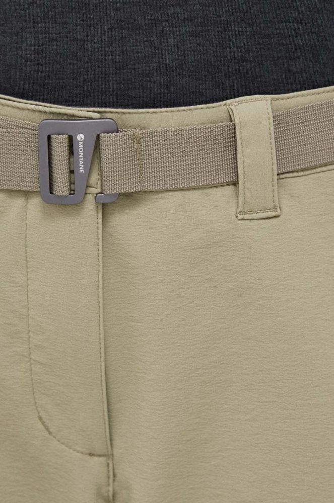 Штани outdoor Montane Terra Stretch Lite колір зелений фото 4