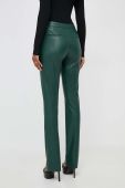 Штани Marciano Guess жіночі колір зелений пряме середня посадка