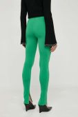 Спортивні штани Patrizia Pepe колір зелений однотонні