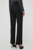 Штани з домішкою вовни Patrizia Pepe колір чорний пряме висока посадка (3651466)