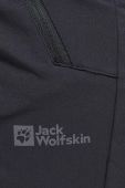 Штани outdoor Jack Wolfskin Glastal Winter колір чорний