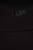 Штани Dkny жіночі колір чорний широке висока посадка (3447174)
