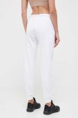 Спортивні штани Dkny колір білий однотонні (3447189)
