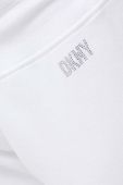 Спортивні штани Dkny колір білий однотонні (3447189)