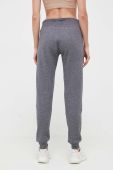 Спортивні штани Dkny колір сірий однотонні