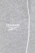 Спортивні штани Reebok колір сірий меланж (3547461)