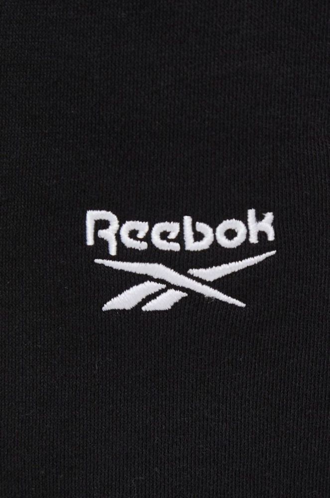 Спортивні штани Reebok колір чорний однотонні (3555108) фото 4