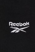 Спортивні штани Reebok колір чорний однотонні (3555108)