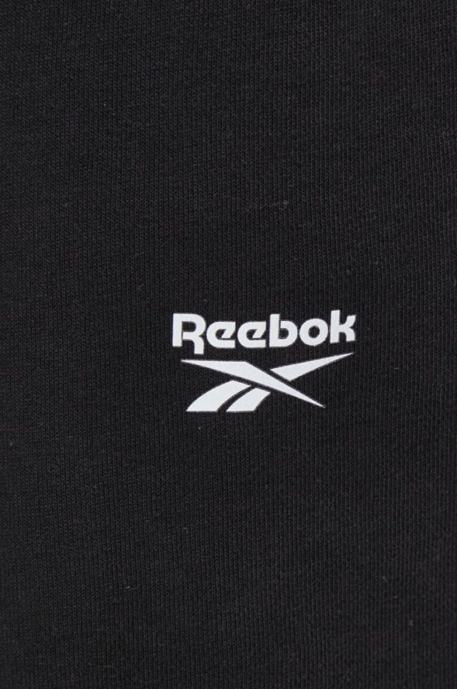 Спортивні штани Reebok колір чорний однотонні (3555116) фото 4