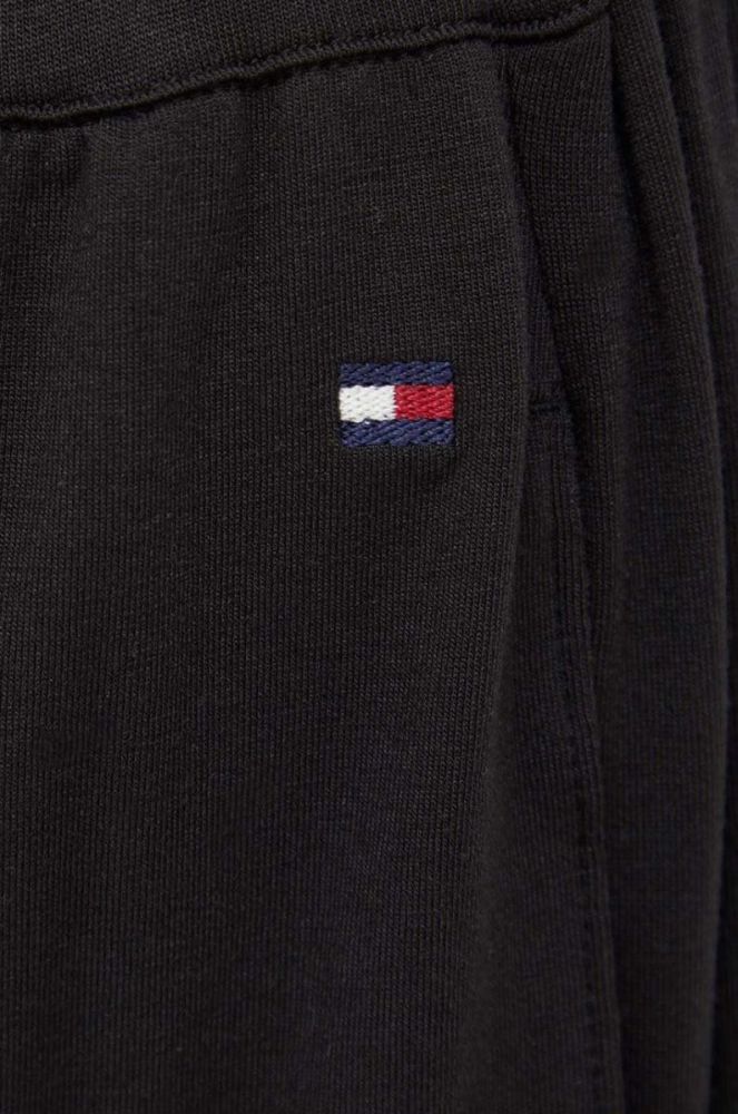 Піжамні штани Tommy Hilfiger жіночі колір чорний фото 4