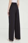 Штани Won Hundred жіночі колір чорний пряме висока посадка