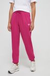 Спортивні штани Reebok колір рожевий однотонні (3575750)