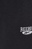Бавовняні спортивні штани Reebok Classic колір чорний однотонні (3575762)
