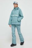 Штани Burton колір блакитний