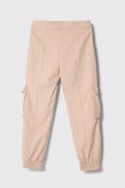 Дитячі штани Guess колір рожевий однотонні (3363165)