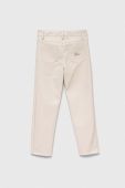 Дитячі штани Guess колір бежевий однотонні (3332952)