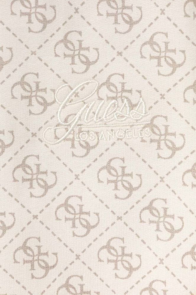 Дитячі спортивні штани Guess колір бежевий візерунок (3363190) фото 3