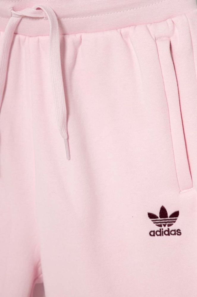 Дитячі спортивні штани adidas Originals колір рожевий однотонні (3490207) фото 3
