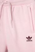 Дитячі спортивні штани adidas Originals колір рожевий однотонні (3490207)