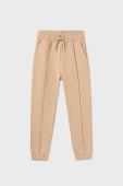 Дитячі спортивні штани Mayoral колір бежевий однотонні (3547515)