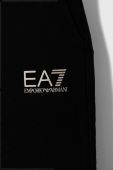 Дитячі спортивні штани EA7 Emporio Armani колір чорний з принтом (3373172)