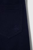Дитячі спортивні штани United Colors of Benetton колір синій однотонні (3394911)