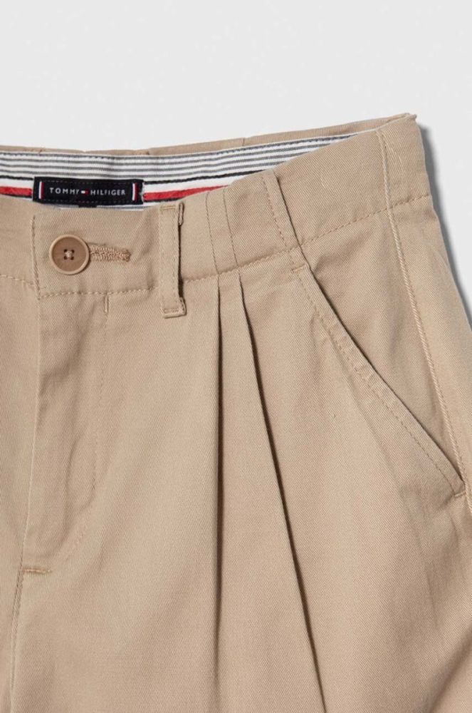Джинси Tommy Hilfiger колір бежевий однотонні фото 3