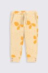 Дитячі спортивні штани Coccodrillo колір бежевий візерунок (3642251)