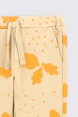 Дитячі спортивні штани Coccodrillo колір бежевий візерунок (3642251)