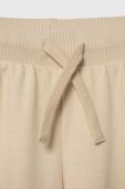 Дитячі спортивні штани United Colors of Benetton колір бежевий візерунок (3547535)