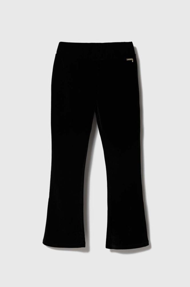 Дитячі штани Guess колір чорний однотонні (3523980)