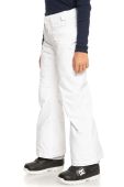 Дитячі лижні штани Roxy BACKYARD G PT SNPT колір білий