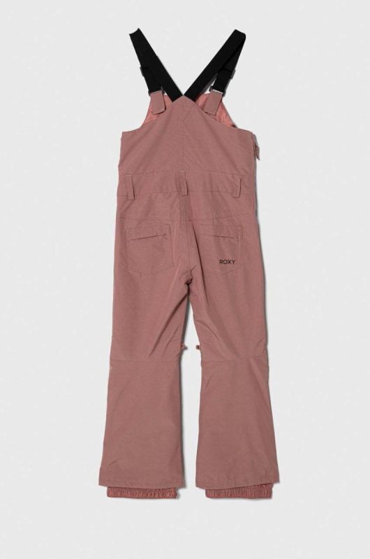 Дитячі лижні штани Roxy NON STOP BIB GI SNPT колір рожевий фото 2