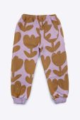 Дитячі бавовняні штани Bobo Choses колір фіолетовий візерунок