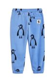 Дитячі спортивні штани Mini Rodini візерунок колір блакитний (3471327)