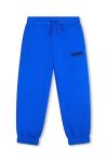 Дитячі спортивні штани Kenzo Kids однотонні колір блакитний (3425778)