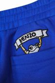 Дитячі спортивні штани Kenzo Kids однотонні колір блакитний (3425787)