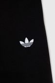 Дитячі легінси adidas Originals колір чорний однотонні (3288198)