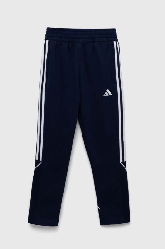 Дитячі спортивні штани adidas Performance TIRO23L SW PNTY колір синій з аплікацією фото 2
