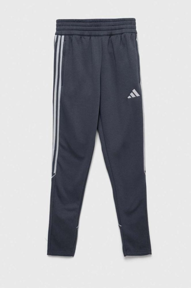 Дитячі спортивні штани adidas Performance TIRO23L SW PNTY колір сірий візерунок фото 2