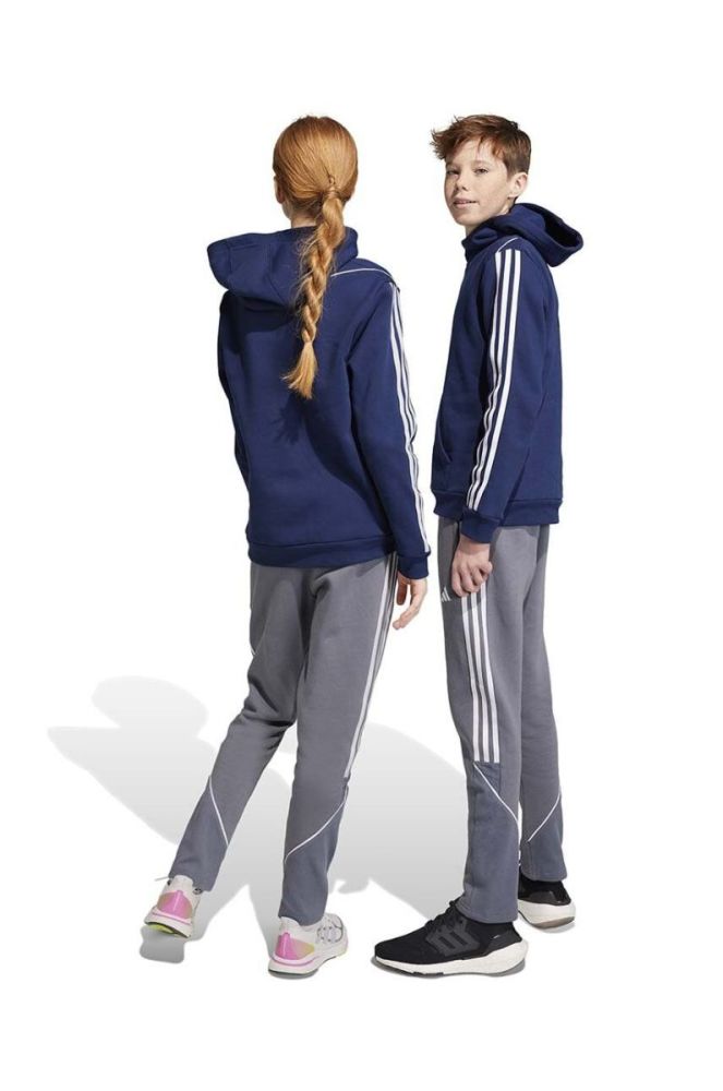 Дитячі спортивні штани adidas Performance TIRO23L SW PNTY колір сірий візерунок фото 5