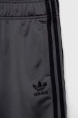 Дитячі спортивні штани adidas Originals колір сірий візерунок