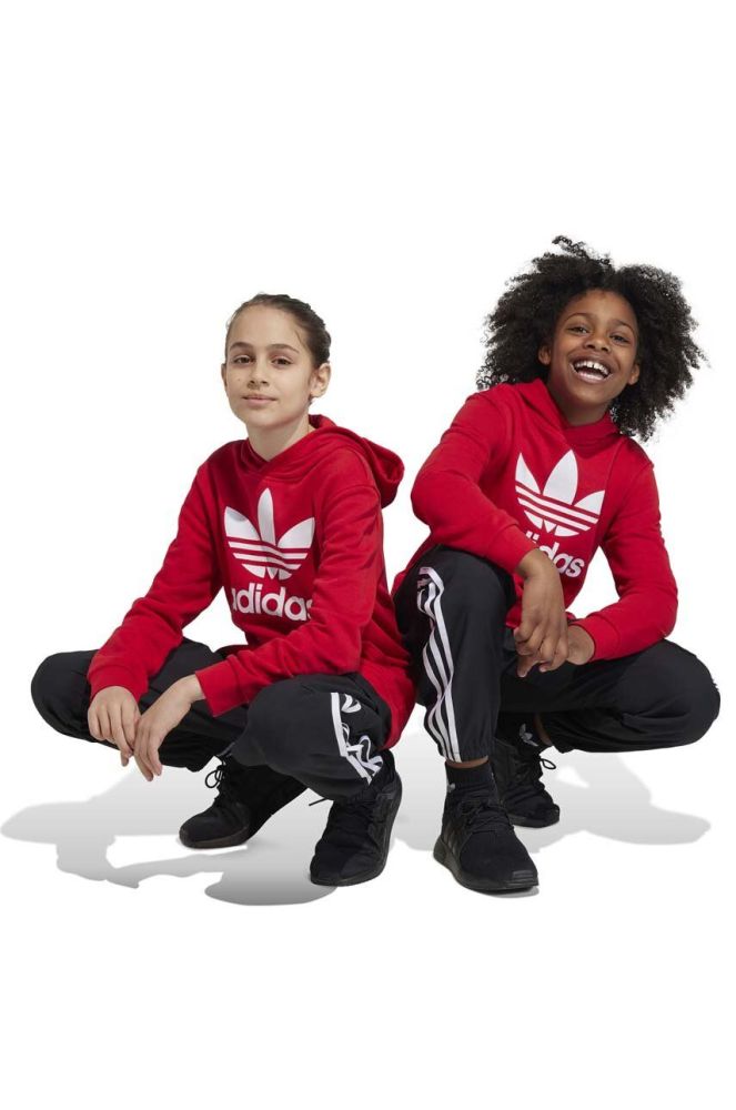 Дитячі штани adidas Originals колір чорний з аплікацією (3383911)