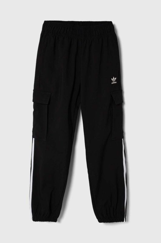 Дитячі штани adidas Originals колір чорний з аплікацією (3383911) фото 2