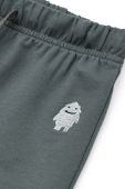 Дитячі спортивні штани Liewood колір сірий однотонні