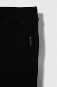 Дитячі спортивні штани Sisley колір чорний однотонні (3404444)