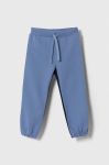 Дитячі спортивні штани United Colors of Benetton однотонні колір блакитний (3486555)