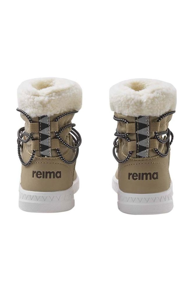 Дитячі чоботи Reima Lumipallo колір бежевий фото 5