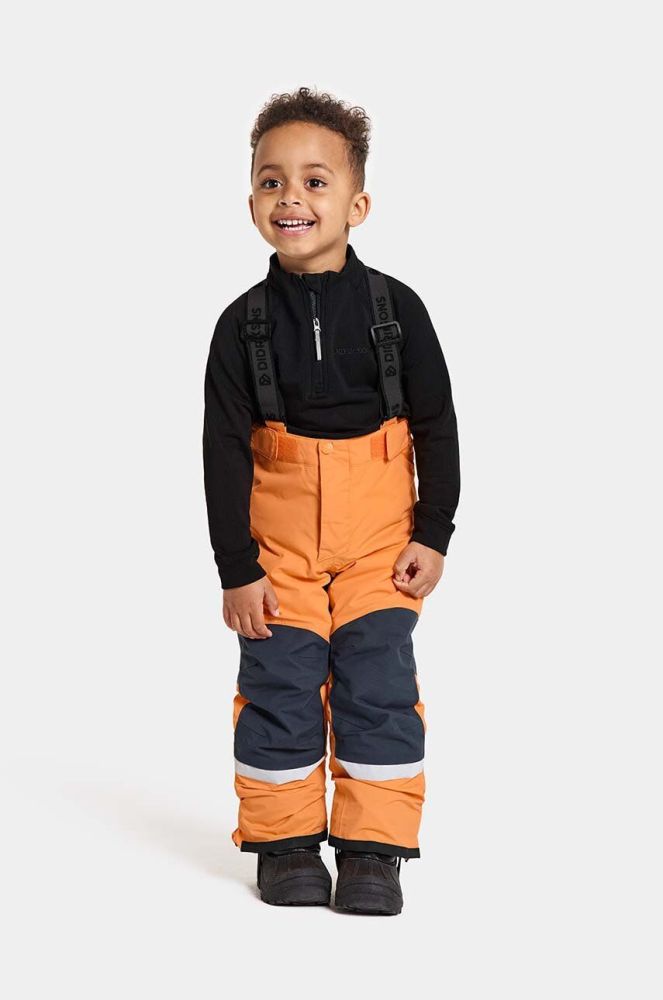 Дитячі лижні штани Didriksons IDRE KIDS PANTS колір помаранчевий