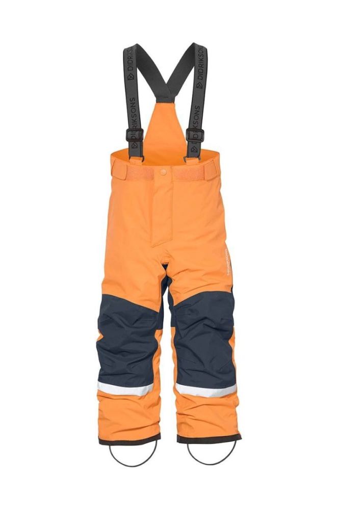 Дитячі лижні штани Didriksons IDRE KIDS PANTS колір помаранчевий фото 2